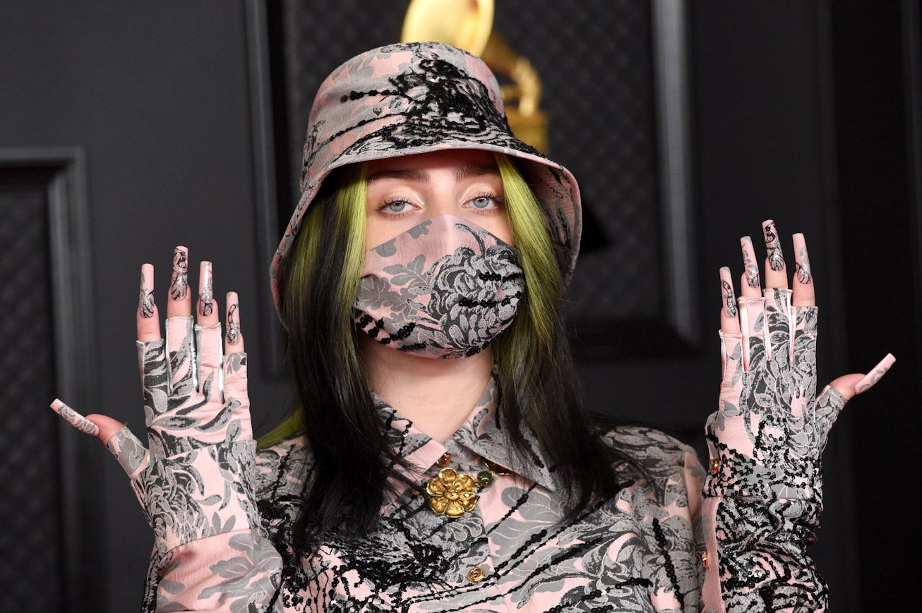 Billie Eilish attends the 63rd Annual GRAMMY Awards at Los Angeles Convention Center on March 14, 20...