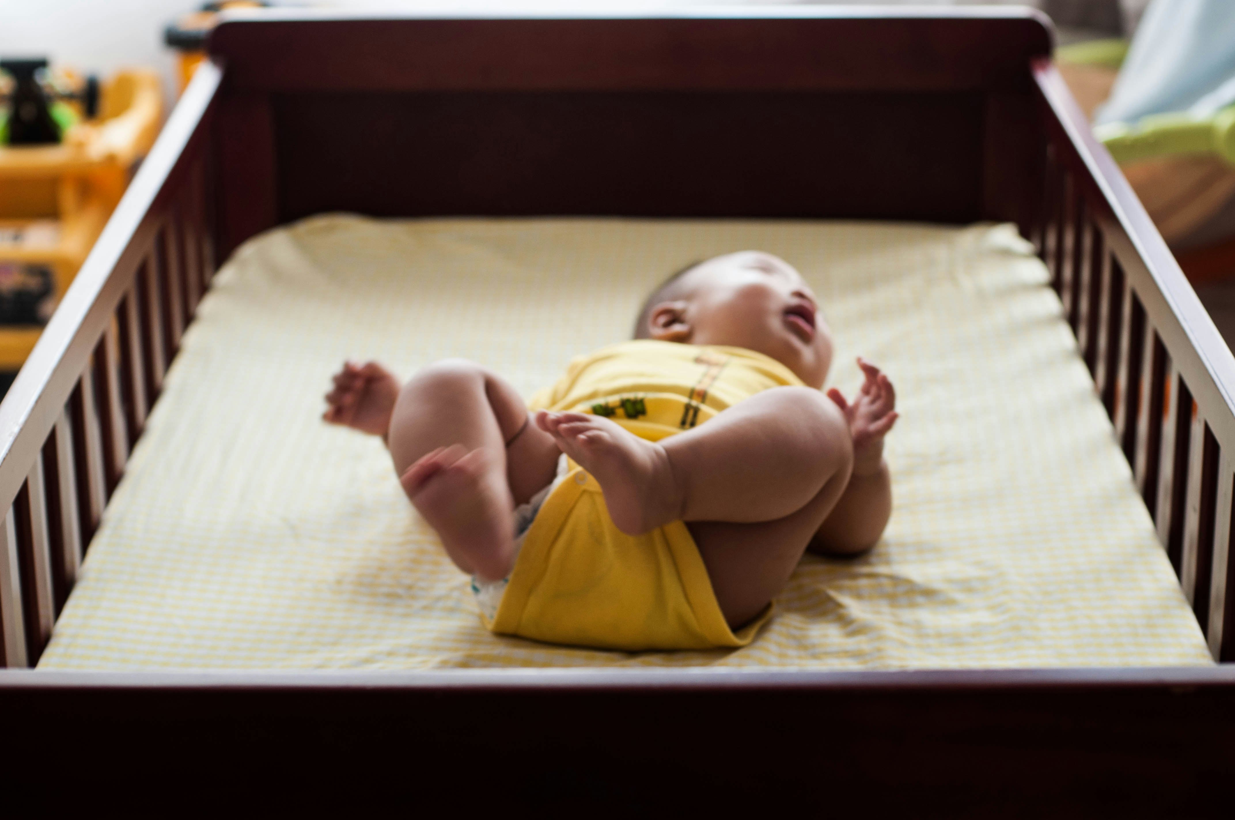 When Should You Stop Putting Your Baby In A Sleep Sack? Nothing