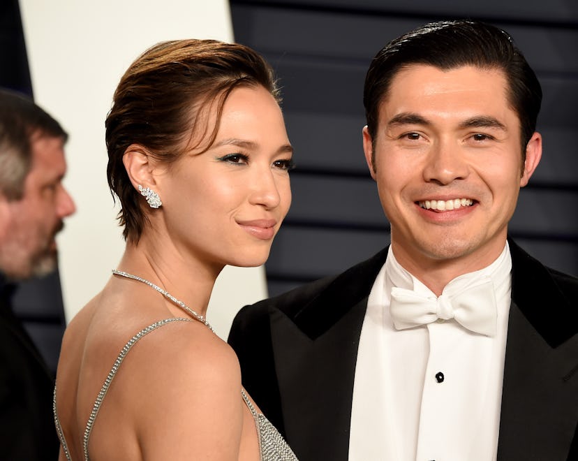 BEVERLY HILLS, CA - FEBRUARY 24:  Liv Lo and Henry Golding attend the 2019 Vanity Fair Oscar Party h...