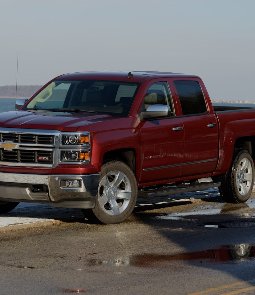 (Boston, MA 011014) 2014 Chevy Silverado. (Staff photo by Jim Mahoney) (Photo by Jim Mahoney/MediaN...