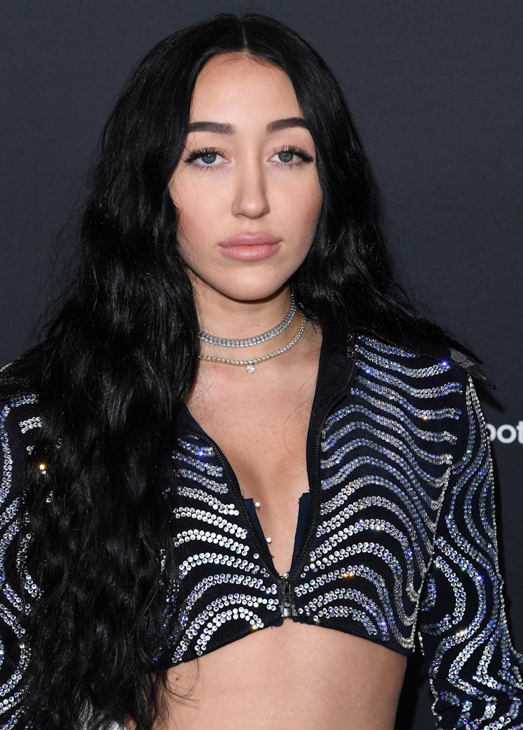 LOS ANGELES, CALIFORNIA - JANUARY 23: Noah Cyrus arrives at the Spotify Best New Artist 2020 Party a...