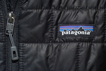 SANTA FE, NEW MEXICO - OCTOBER 7, 2020:  A woman wears a Patagonia jacket. (Photo by Robert Alexande...