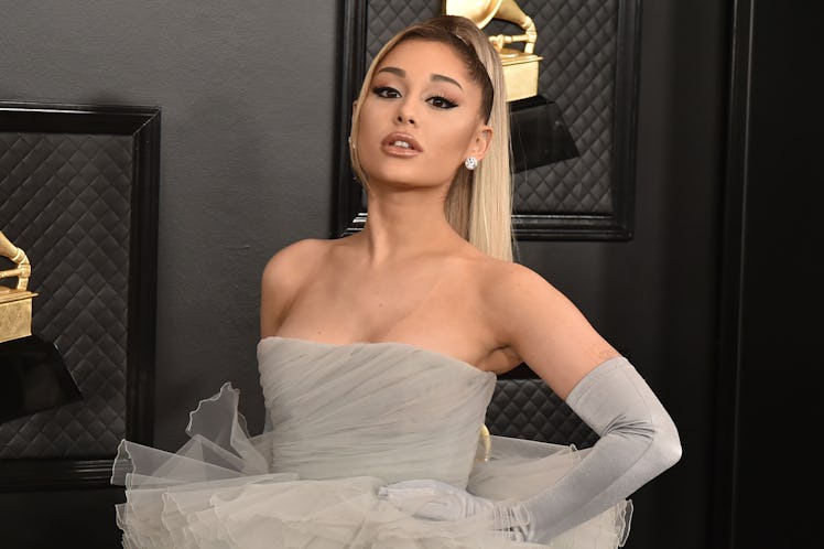 LOS ANGELES, CA - JANUARY 26: Ariana Grande attends the 62nd Annual Grammy Awards at Staples Center ...