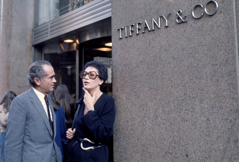 NEW YORK  - CIRCA 1970: Elsa Peretti jewelry circa 1970 in New York. (Photo by PL Gould/Images /Gett...