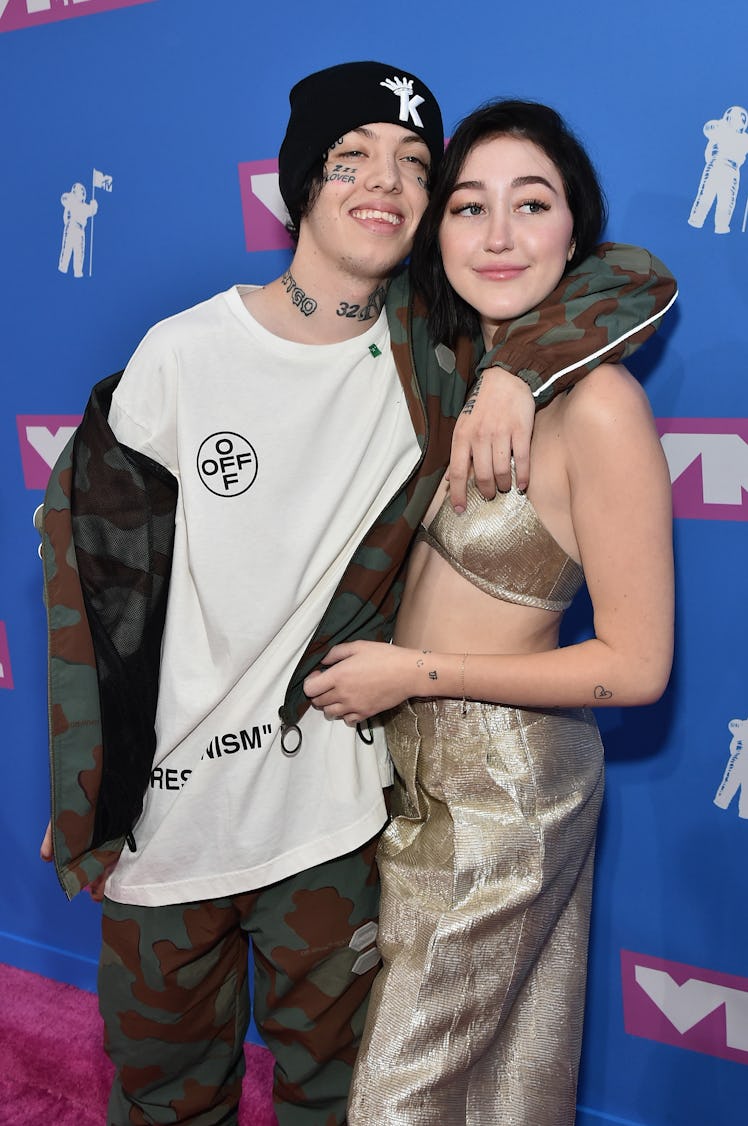 NEW YORK, NY - AUGUST 20:  Lil Xan and Noah Cyrus attend the 2018 MTV Video Music Awards at Radio Ci...