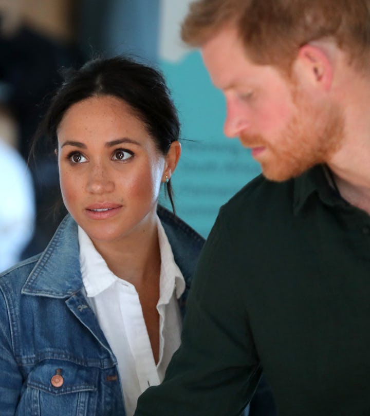 Meghan, Duchess of Sussex and Prince Harry, Duke of Sussex visit Waves for Change, an NGO, at Monwab...