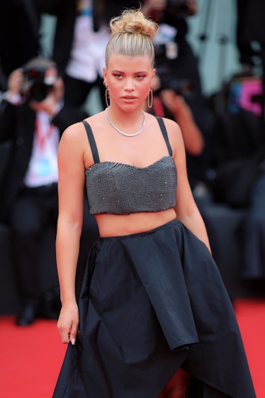 VENICE, ITALY - AUGUST 28: Sofia Richie walks the red carpet ahead of the Opening Ceremony and the "...