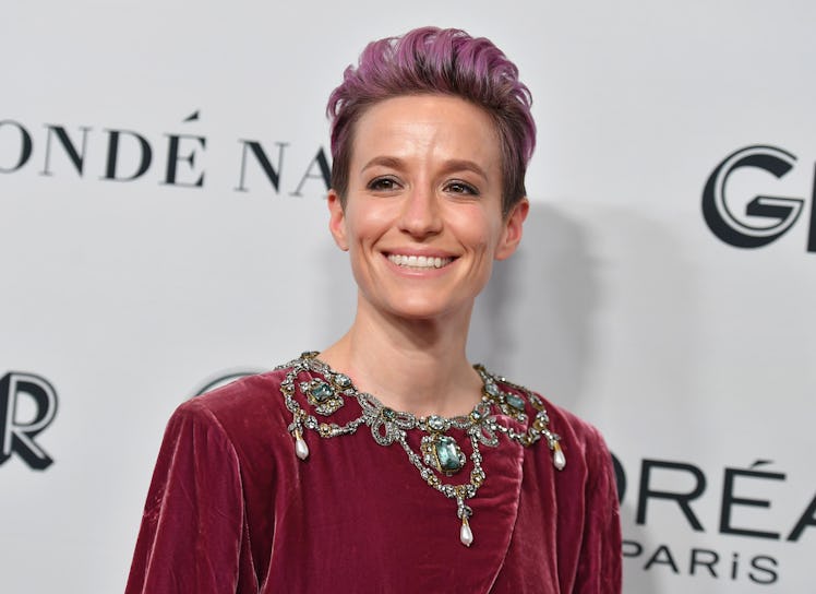 US soccer player Megan Rapinoe attends the 2019 Glamour Women Of The Year Awards at Alice Tully Hall...