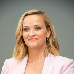 WEST HOLLYWOOD, CALIFORNIA - OCTOBER 13: Reese Witherspoon at "The Morning Show" Press Conference at...