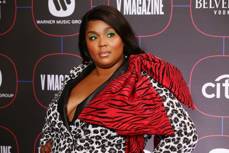 LOS ANGELES, CA - FEBRUARY 07:  Lizzo attends the Warner Music Pre-Grammy Party at the NoMad Hotel o...