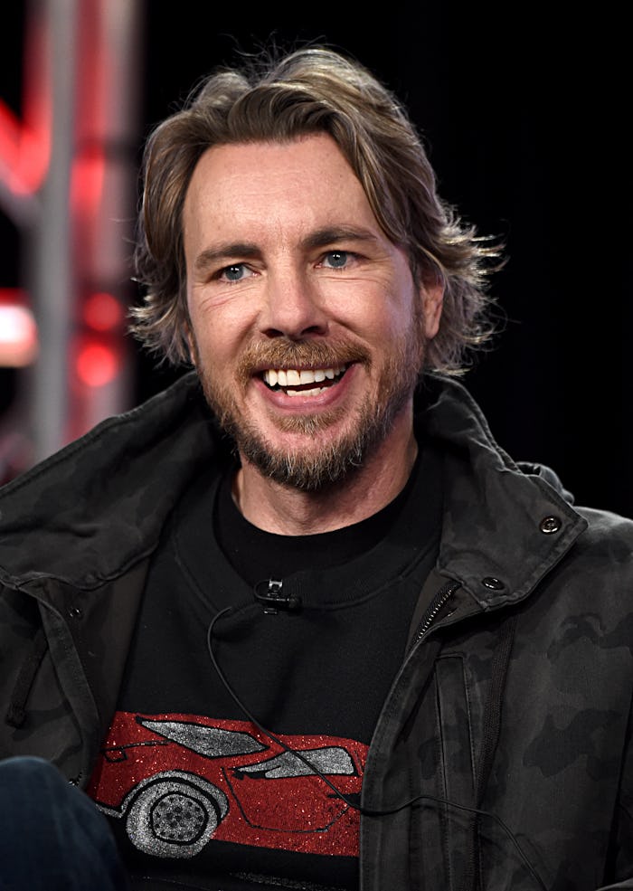 PASADENA, CALIFORNIA - JANUARY 16: Dax Shepard of 'Top Gear America' speaks onstage during the Motor...