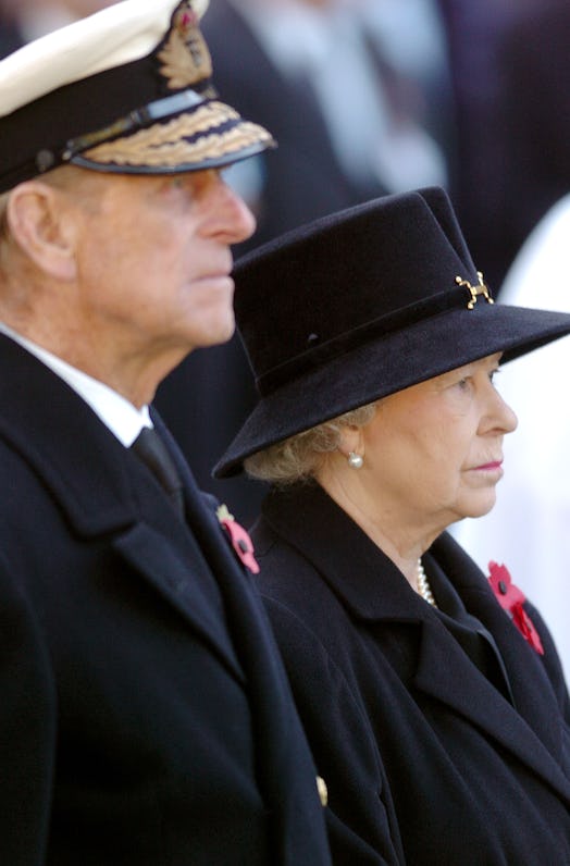 Prince Philip, Duke of Edinburgh and HM Queen Elizabeth II (Photo by J. Quinton/WireImage)