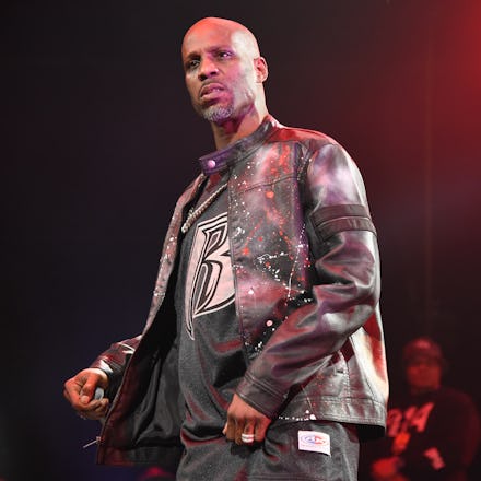NEW YORK, NY - APRIL 21:  Rapper DMX performs live on stage for the Ruff Ryder's Reunion Tour 2017 a...