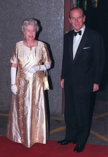 LONDON, UNITED KINGDOM  -  NOVEMBER 11  Queen Elizabeth II, and Prince Philip, The Duke of Edinburgh...