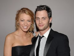 NEW YORK - MAY 05:  Blake Lively and Penn Badgley attend the Nina Ricci After Party For Met Ball Hos...