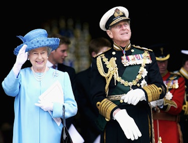 LONDON, ENGLAND JUNE 4:  (FILE PHOTO)  Queen Elizabeth II and Prince Philip, the Duke of Edinburgh l...