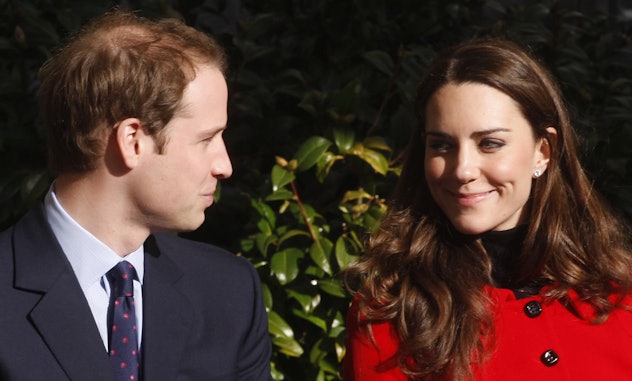 The couple returned to their old school for a fundraiser.