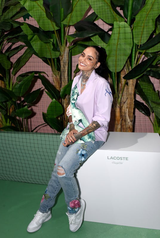 BEVERLY HILLS, CALIFORNIA - MAY 07: Kehlani attends a celebrity table tennis invitational during Lac...