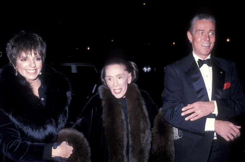 New York City December 7: Actress/Singer Liza Minnelli, dancer/choreographer Martha Graham and fashi...