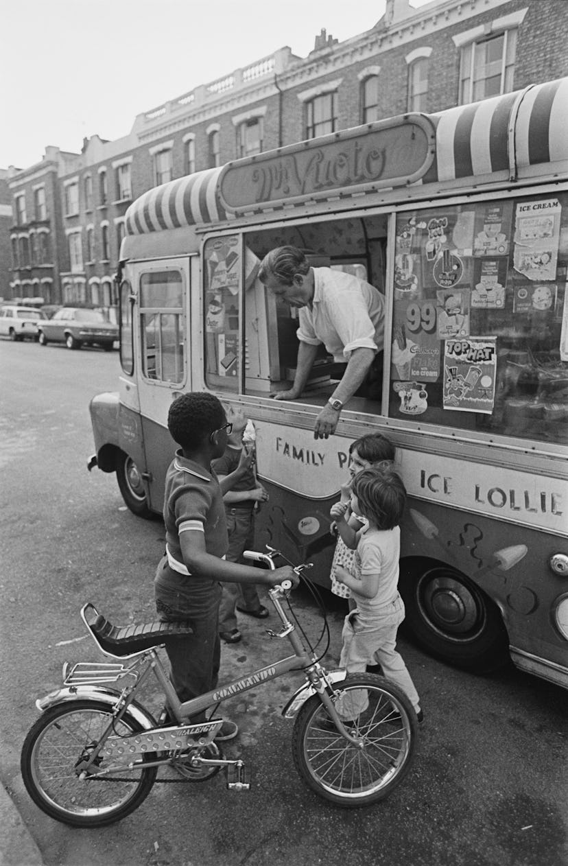 1970s ice cream truck.