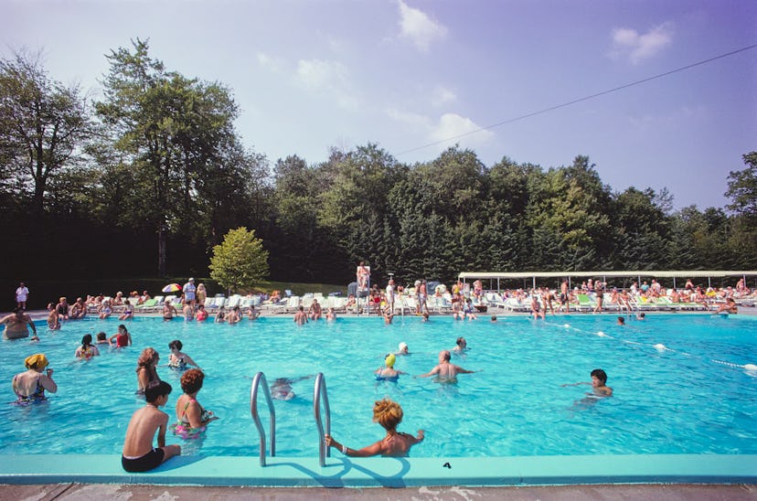 A 1970s pool in New York.
