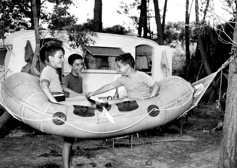 Vintage camping has some great ideas.