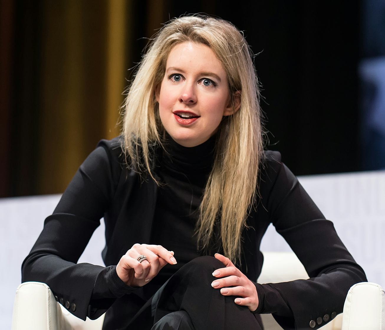 PHILADELPHIA, PA - OCTOBER 05:  Founder & CEO of Theranos Elizabeth Holmes attends the Forbes Under ...