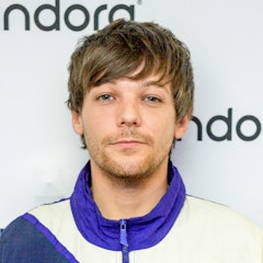 NEW YORK, NEW YORK - JANUARY 31: (EXCLUSIVE COVERAGE) Louis Tomlinson visits "Morning Mash Up" at Si...