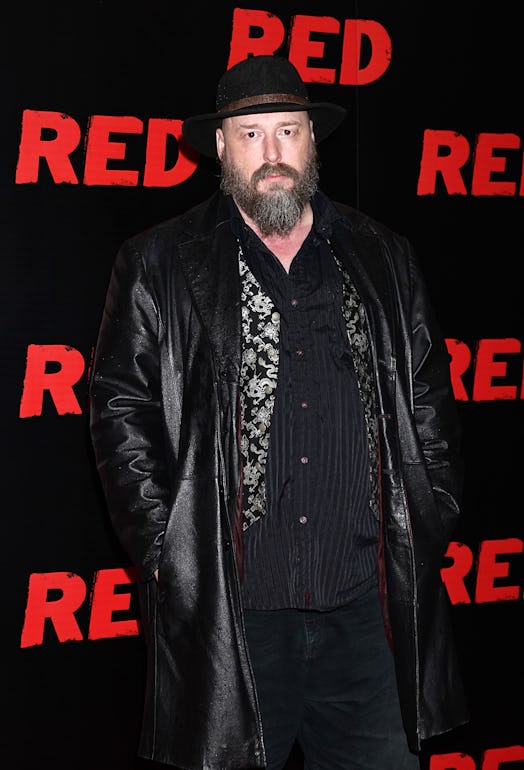 Warren Ellis arriving for UK premiere of Red at the Royal Festival Hall, London.   (Photo by Yui Mok...