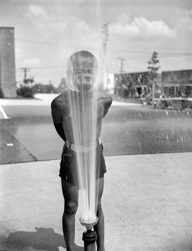 Community water park in 1940s.