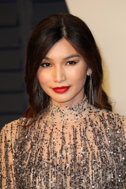 Date night hairstyle: Gemma Chan.