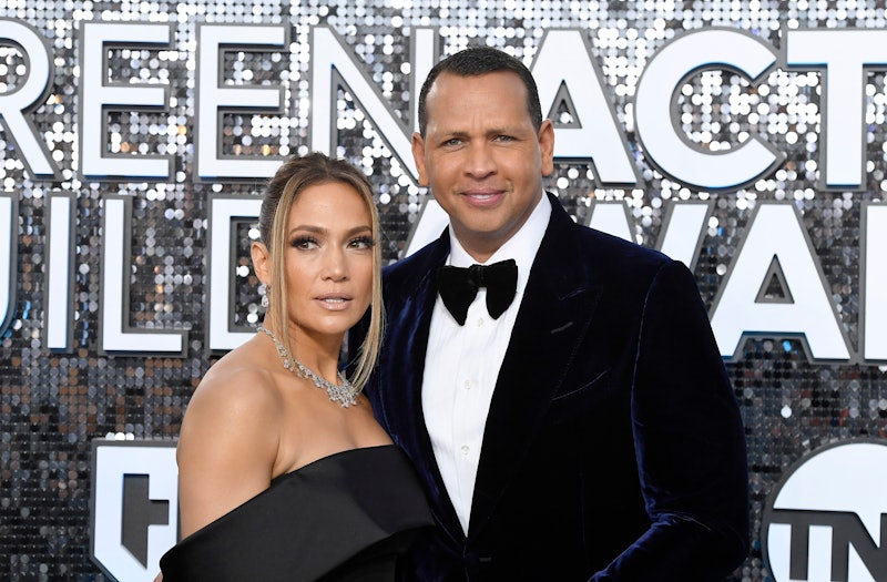 LOS ANGELES, CALIFORNIA - JANUARY 19: (L-R) Jennifer Lopez and Alex Rodriguez attend the 26th Annual...