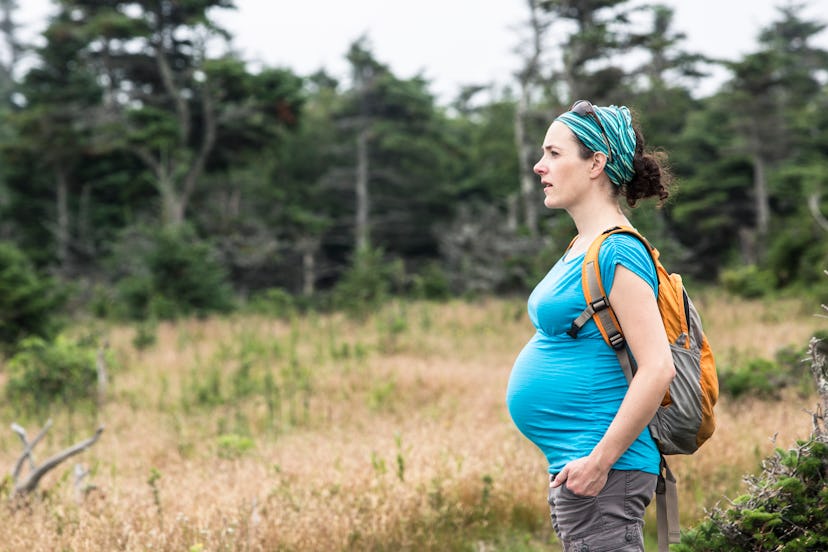 Taking a hike during pregnancy is safe as long as you take some expert precautions.