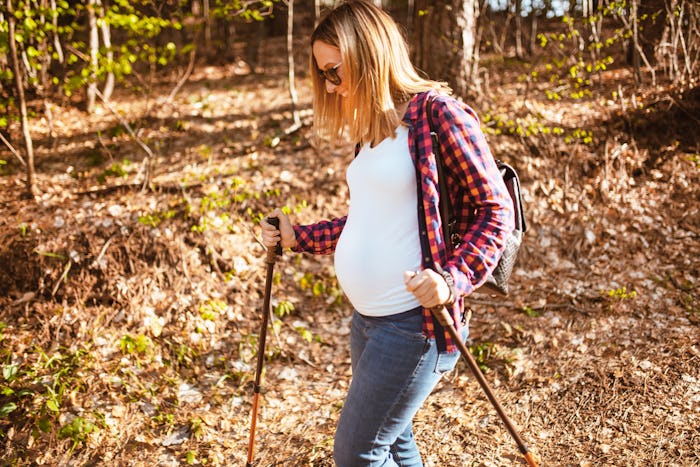 Hiking during pregnancy is perfect if you want to stay active.
