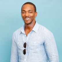 Anthony Mackie attends the photo call for 'Seberg.' Photo by Kurt Krieger/Corbis via Getty Images
