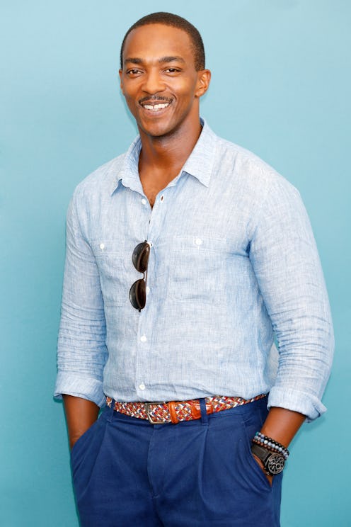 Anthony Mackie attends the photo call for 'Seberg.' Photo by Kurt Krieger/Corbis via Getty Images