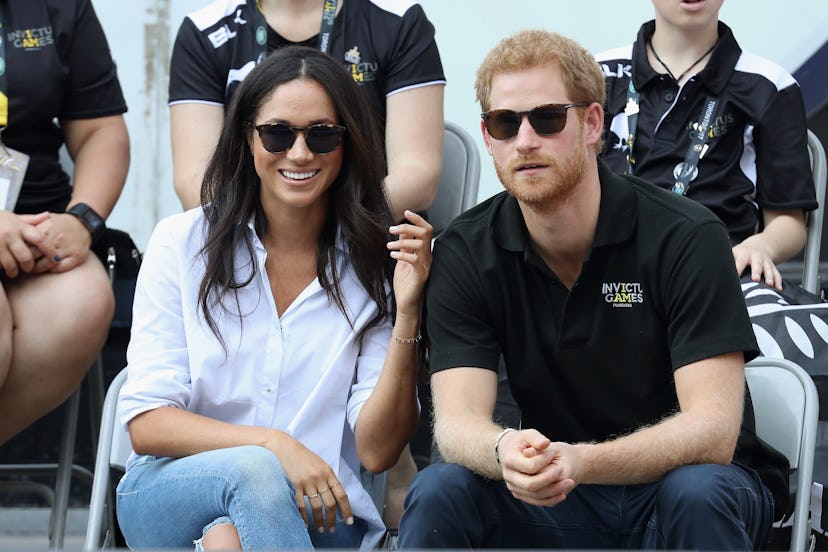 Prince Harry and Meghan Markle once went to the grocery store while dating, he told Dax Shepard.