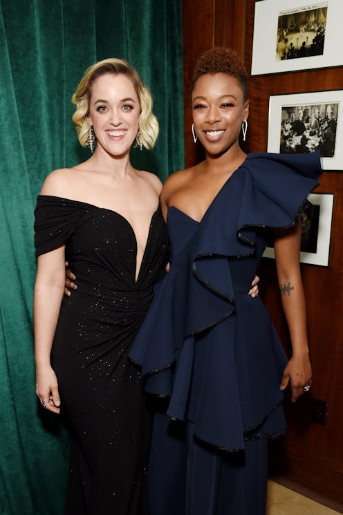 LOS ANGELES, CALIFORNIA - JANUARY 19: Lauren Morelli and Samira Wiley attend 2020 Netflix SAG After ...