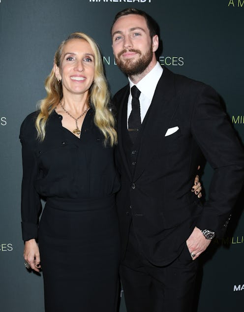 WEST HOLLYWOOD, CALIFORNIA - DECEMBER 04:  Sam Taylor-Johnson and Aaron Taylor-Johnson attend the Sp...