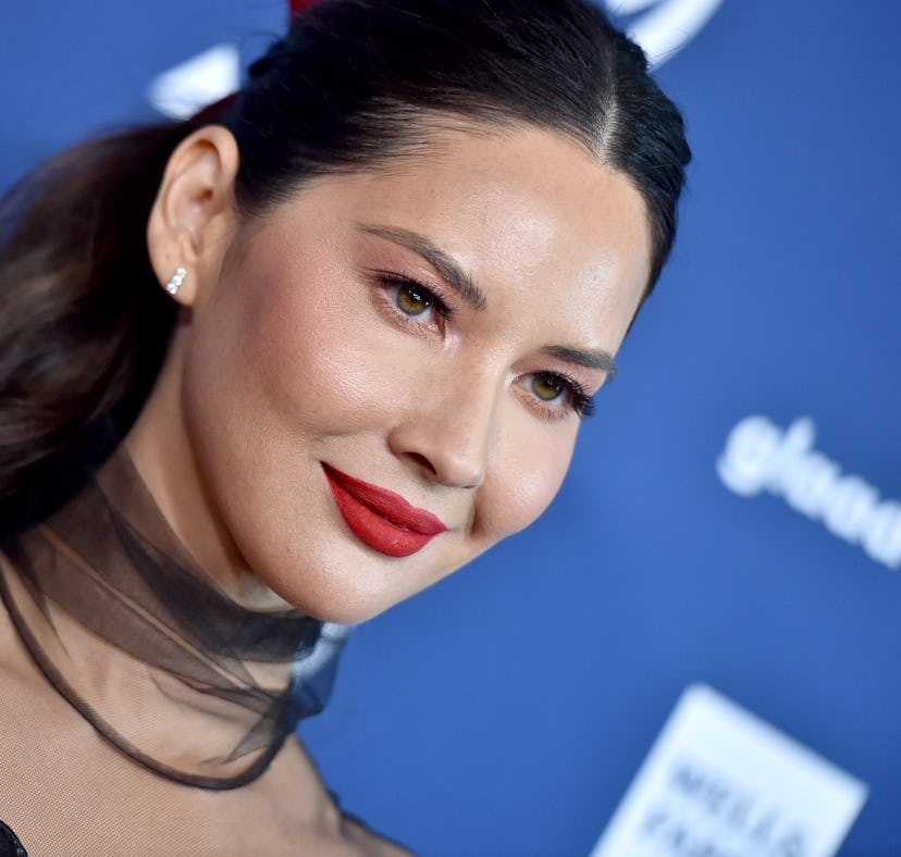 BEVERLY HILLS, CALIFORNIA - MARCH 28: Olivia Munn attends the 30th Annual GLAAD Media Awards at The ...