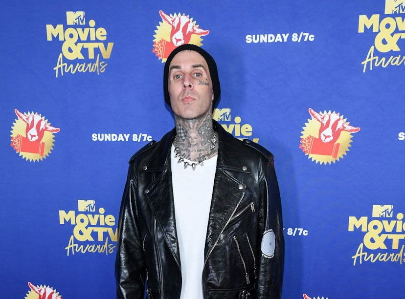 UNSPECIFIED - DECEMBER 6: In this image released on December 6, Travis Barker attends the 2020 MTV M...