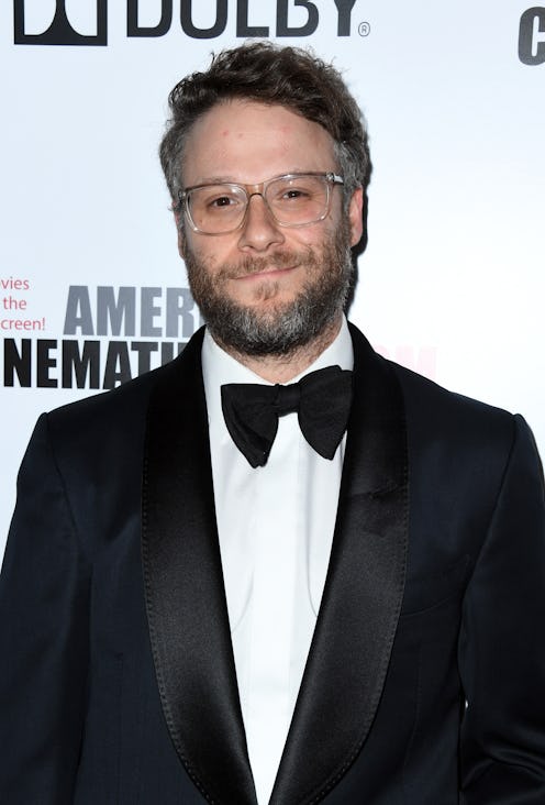 BEVERLY HILLS, CALIFORNIA - NOVEMBER 08: Seth Rogen attends the 33rd American Cinematheque Award Pre...