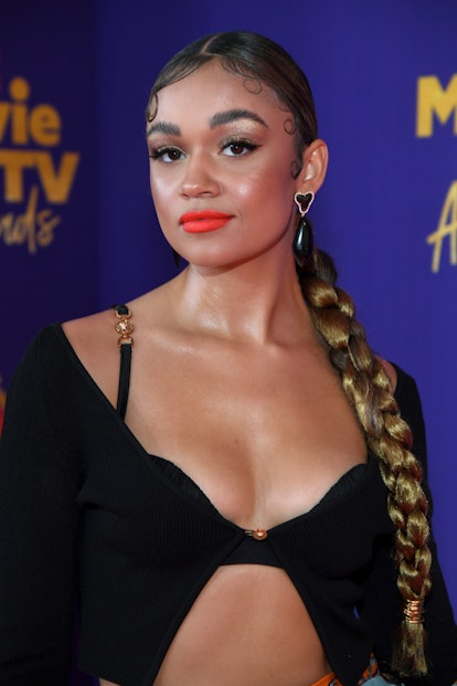 Madison Bailey attends the 2021 MTV Movie & TV Awards