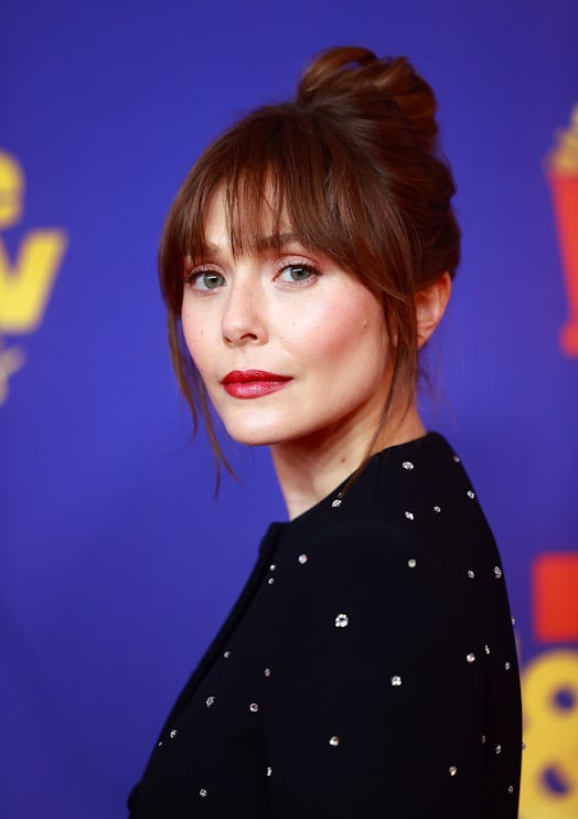 Elizabeth Olsen attends the 2021 MTV Movie & TV Awards