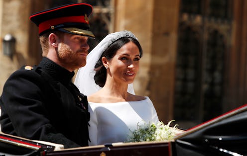 Prince Harry, Duke of Sussex, and Meghan, Duchess of Sussex, got married at St. George's Chapel in 2...