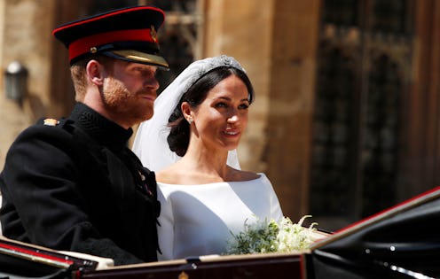 Prince Harry, Duke of Sussex, and Meghan, Duchess of Sussex, got married at St. George's Chapel in 2...