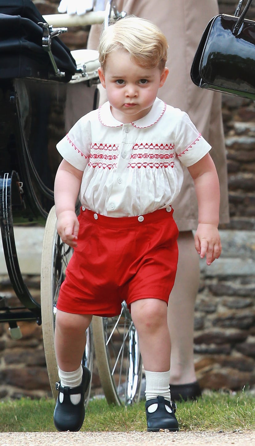 Carole Middleton thought her grandson Prince George was “gorgeous.”