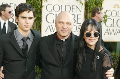 Director Anthony Minghella with wife Caroline and son Max.