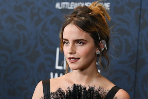 English actress Emma Watson arrives for "Little Women" world premiere at the Museum of Modern Art in...