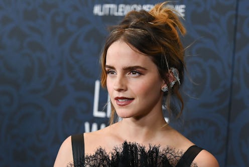 English actress Emma Watson arrives for "Little Women" world premiere at the Museum of Modern Art in...